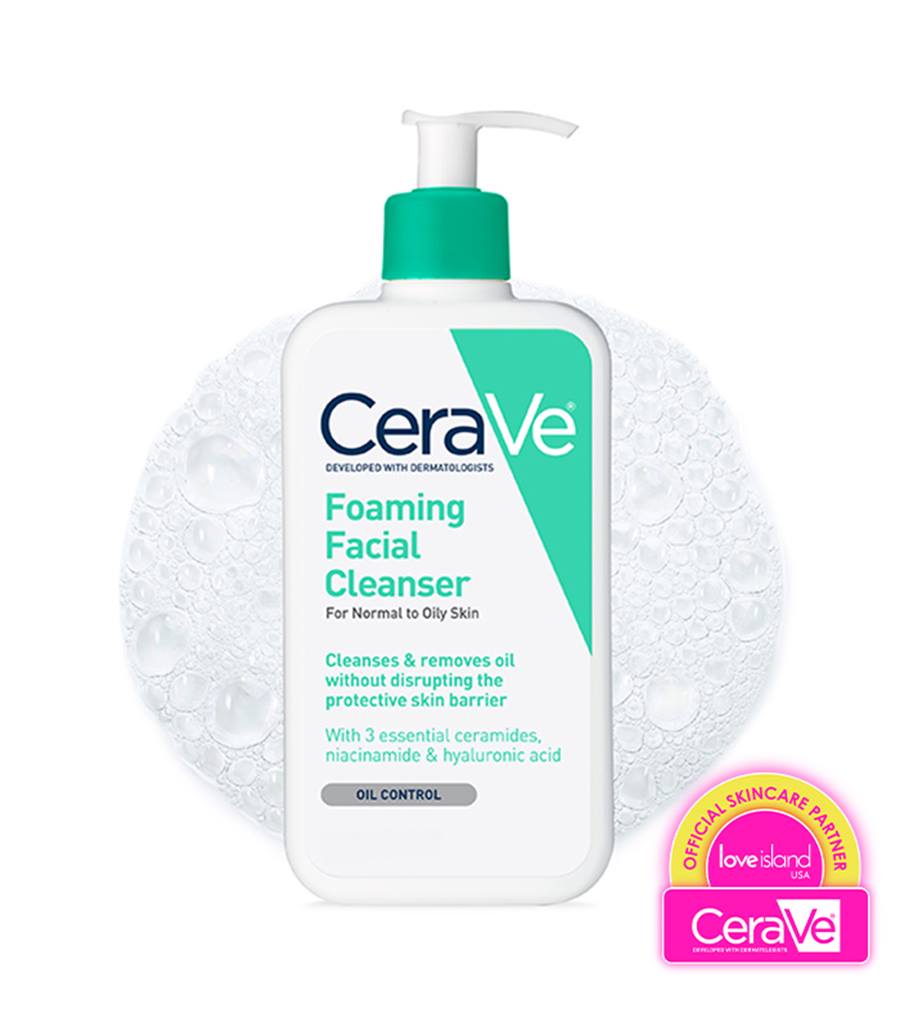 CeraVe Foaming Facial Cleanser For Normal To Oily Skin – image 1