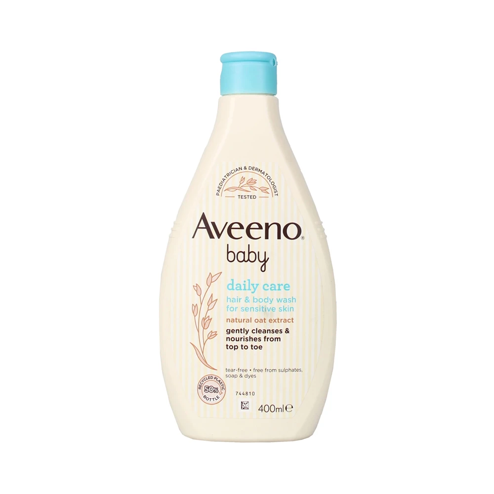 Aveeno Baby Daily Care Hair & Body Wash for Sensitive Skin - 400ml