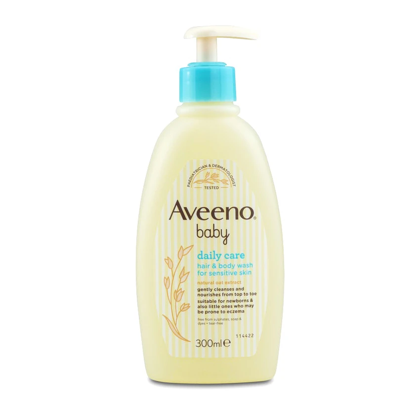 Aveeno Baby Daily Care Baby Hair & Body Wash - 300ml